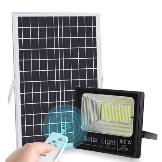 (100W) Đèn pha năng lượng mặt trời 100W-S
